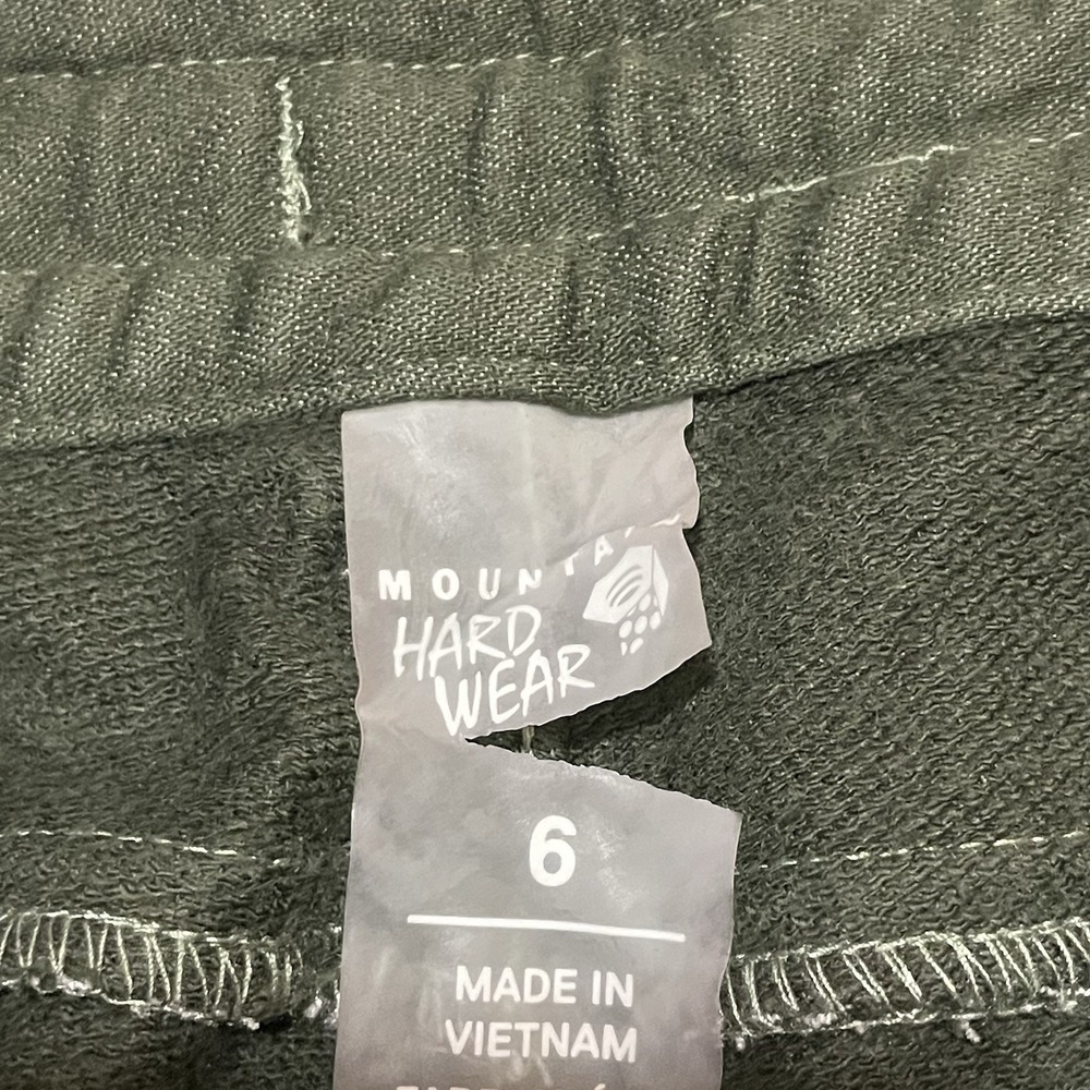 Mountain Hardwear Women's Outdoor Jogger Pants Olive Green Size 6 X 27.5 Hiking - Picture 2 of 9
